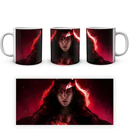 Кухоль GeekLand Ванда Віжен Wanda Vision woman with crown VS 02.07 330 мл білий - мініатюра 2