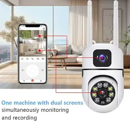 Вулична поворотна камера Dual Lens E10/V11 Wi-Fi з двома об'єктивами - мініатюра 3