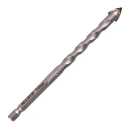 Свердло по склу та кераміці Alloid QUADRO 12 мм хвостовик HEX 1/4" L= 120 мм (GB-20012) - мініатюра 4