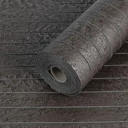 Покриття вінілове самоклеюче 3D рейки 600х3000х3мм Темний камінь SW-00003397 - мініатюра 3