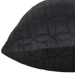 Наволочка декоративна ТЕП Velour Мозаїка 45х45 см чорний (2-05175_36299) - мініатюра 4