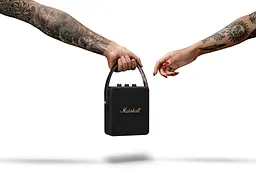 Портативна акустика Marshall Portable Speaker Stockwell II Black and Brass (1005544) [70306] - мініатюра 12