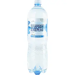Вода питна Природне джерело артезіанська негазована 1.5 л
