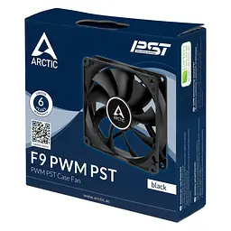 Корпусний вентилятор 92 мм Arctic F9 PWM PST ACFAN00214A Black - мініатюра 3