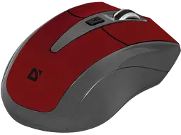 Мишка Defender Accura MM-965 Red (52966) - мініатюра 2