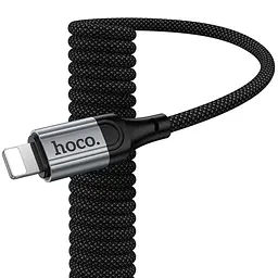 Дата кабель Hoco X121 Nuevo Type-C to Lightning 27W 1.5 м Black - мініатюра 4