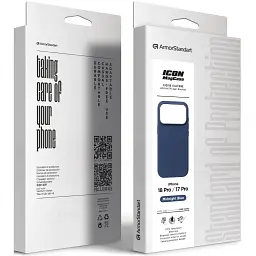 Чохол до мобільного телефона Armorstandart ICON2 MagCase Apple iPhone 18 Pro / 17 Pro Midnight Blue (ARM92299) - мініатюра 3