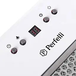 Витяжка вбудована Perfelli Biet 7854 WH 1200 LED - мініатюра 3