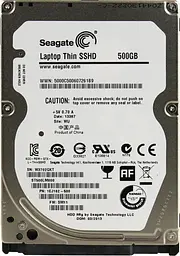 Жорсткий диск Seagate 2.5 Laptop Thin SSHD 500Gb (ST500LM000) - мініатюра 1