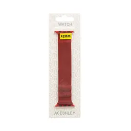 Ремінець Anchor Milanese loop Apple Watch 49/Watch 45/ Watch 44/Watch 42 мм Red - мініатюра 2