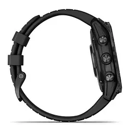 Смарт-годинник Garmin Fenix 7 Pro Solar Slate Grey w. Black Band (010-02777-00/01) - мініатюра 3