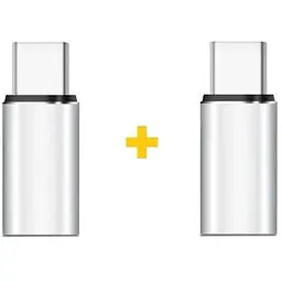 Перехідник Lightning F to USB-C M 2PCS silver XoKo (XK-AC025-SL2)