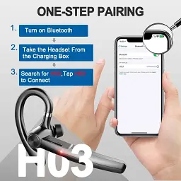 Бездротова Bluetooth гарнітура H03(UK) - мініатюра 4