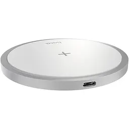 Бездротовий зарядний пристрій Hoco Powerful 15W Wireless Fast Charger CW26 White [733818] [97877] - мініатюра 2