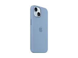 Чохол для смартфона Apple iPhone 15 Silicone Case with MagSafe - Winter Blue (MT0Y3) - мініатюра 6