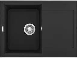 Кухонная мойка Elleci Easy 135 Full Black Nero 40