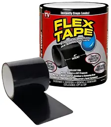 Водонепроникна ремонтна стрічка Flex Tape 1,3 м для герметизації протікань