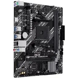 Материнська плата Asus Prime AM4 (A520) A520M-R, A520, 2xDDR4, Int.Video(CPU), 4xSATA3, 1xM.2, 1xPCI-E 3.0 x16, 1xPCI-E 3.0 x1, ALC887, RTL8111H, 6xUSB3.2/4xUSB2.0, HDMI, MicroATX - мініатюра 3
