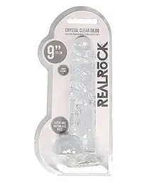 Фалоімітатор - Realrock Dildo 9" Transparent
