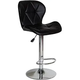 Крісло Mealux Hommex Martini Black (H-445 Black/Сhrome base)