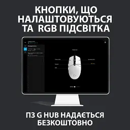 Мишка Logitech G102 Lightsync Black (910-005823) - мініатюра 9