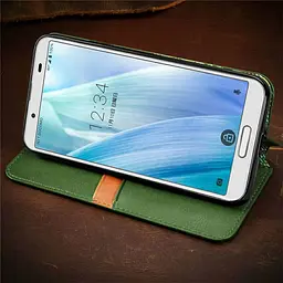 Чохол-книжка GETMAN Cubic Cover Case для Xiaomi Redmi 9A / 9AT (Green) [52801] - мініатюра 5