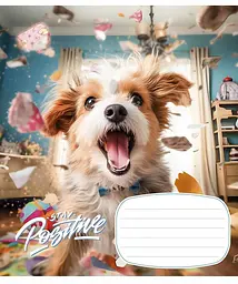 Зошит загальний Школярик Stay Positive у лінію 18 аркушів 25 шт. (018-3320L) - мініатюра 4