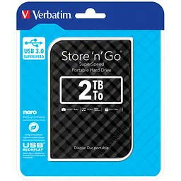 Зовнішній жорсткий диск Verbatim 2.5" 2TB (53195) - мініатюра 4