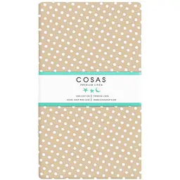 Набір простирадл на резинці Cosas B&R Dots 60х120х12 см (SetSheet_DropBeige_DropPink_120x60) - мініатюра 3