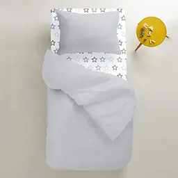 Набір наволочок Cosas Gb stars 40х60 см бірюзовий (SetPillow_StarGreyBlue_Grey_40х60) - мініатюра 6