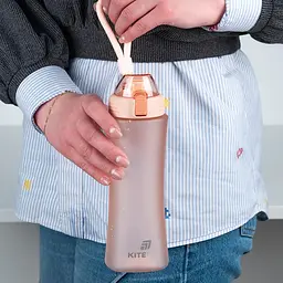 Пляшечка для води Kite 660 мл рожева (K25-1216-3) - мініатюра 7