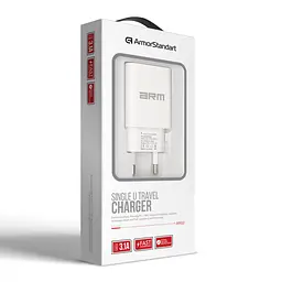 Мережевий зарядний пристрій ArmorStandart AR02 1хUSB(3.1A) White (ARM59714) - мініатюра 7