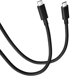 Кабель USB4 - Xiaomi high-speed Braided Type-C to Type-C 240W 6A (BHR087BGL) 1 метр чорний - мініатюра 3