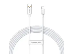 Кабель USB Type-C BASEUS Superior Series USB Cable to USB-C Fast Charging Data 100W 2m White (P10320102214-03)