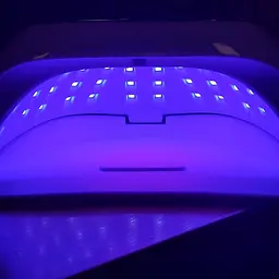 Лед уф лампа для нігтів від мережі біла LED UV Sun YC 57B - мініатюра 5