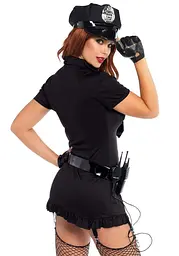 Еротичний костюм поліціянтки Leg Avenue Dirty Cop S/M, 6 предметів - мініатюра 2