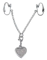 Затискач для клітора Intimate Heart-shaped Chain Orion 42-07707520000 98931 - мініатюра 4