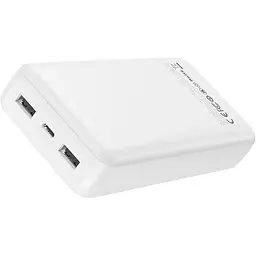 Зовнішній акумулятор XO PB313 20000mAh 10W White [163286] - мініатюра 3