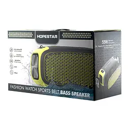 Портативна Bluetooth - колонка Hopestar A30 Жовтий - мініатюра 2