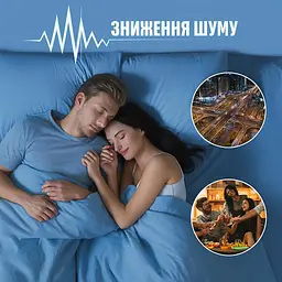 Теплоізоляційна штора на липучках Графіт H 180 x 130 см - мініатюра 7