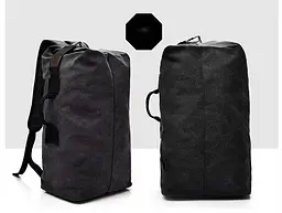 Сумка тактична транспортна баул похідний Solve Black 55*30*20 KT6005402