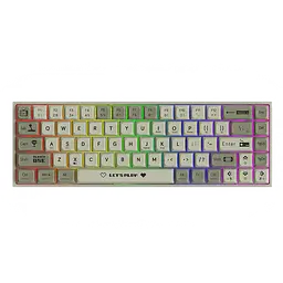 Механічна дротова клавіатура AJAZZ AK680 / Hot-Swap / Brown Switch / Grey - мініатюра 2