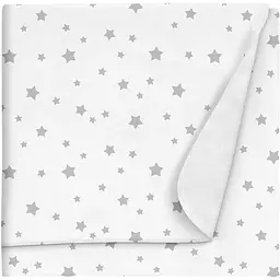 Пелюшки фланелеві Cosas Grey Stars 100х120 см (FlannelDiapers_StarGrey_100x120)