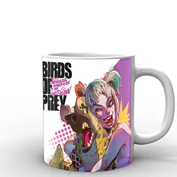 Кухоль GeekLand Хижі птахи Харлі Квін з гієною Birds of Prey BOP.03.13 330 мл білий - мініатюра 3