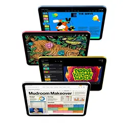 Планшет Apple iPad 10.9 2022 Wi-Fi 64GB Жовтий (MPQ23) - мініатюра 5