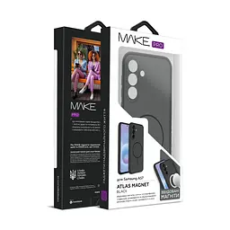 Чохол MAKE Samsung A57 Atlas Magnet Black