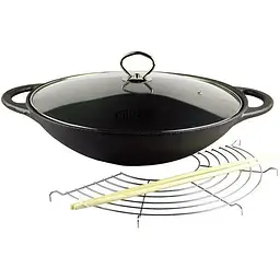 Сковорода Gipfel Soong Dynasty Wok з кришкою 36х10 см (1312)