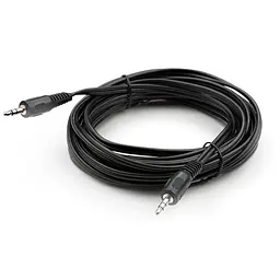 Кабель мультимедійний 3.5mm M to 3.5mm M 5.0m Vinga (VCPDCJ35MM5BK) - мініатюра 2