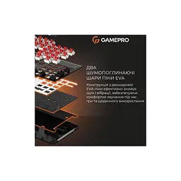 Клавіатура GamePro Genesis Metallic MK144B Outemu Red Switch USB UA Black (MK144B) - мініатюра 10