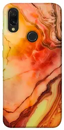 Чохол Demsky Червоний корал мармур для Xiaomi Redmi 7